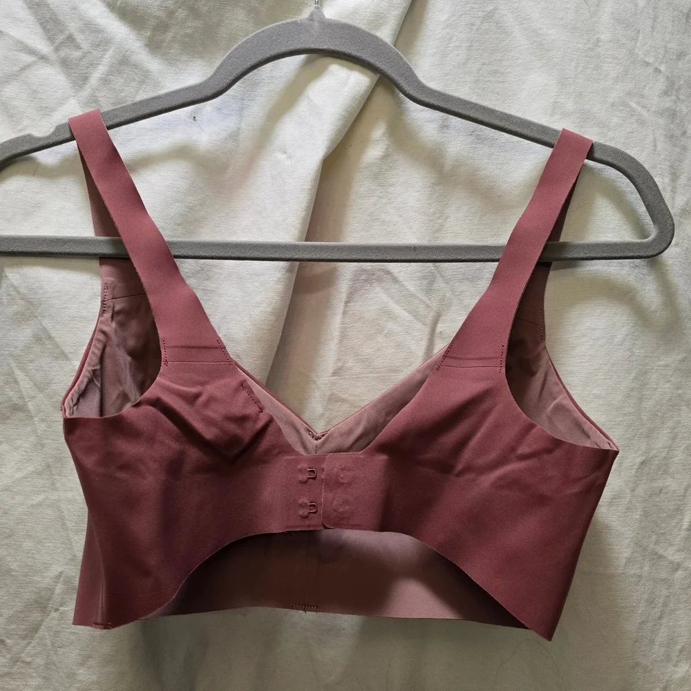 Lululemon Athletica Like Nothing‎ In Misty Merlot Seamless Bralette Bra Size 34D